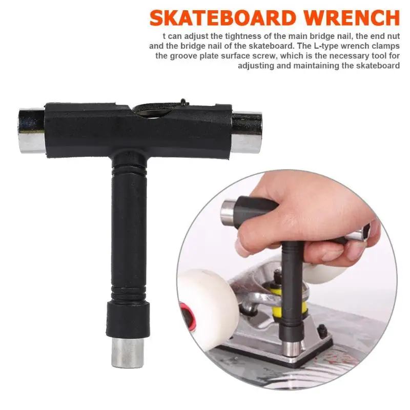 Т образный инструмент для скейтборда гаечный ключ с храповым механизмом
