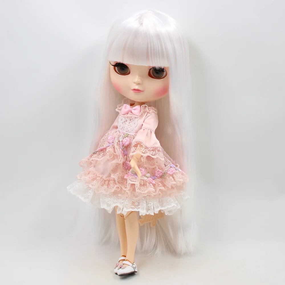 Fortune Days icy 1/6 кукла 30 см мягкие чисто белые прямые волосы тела дополнительные руки setAB подарок игрушка кукла
