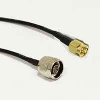 new modem coaxial cable sma male plug to n male plug connector rg174 cable pigtail 20cm 8 adapter rf jumper