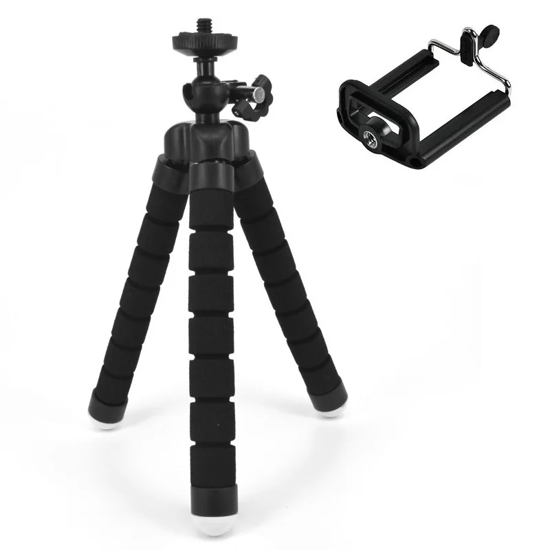 Гибкий штатив Осьминог для iPhone мини кронштейн удаленного спуска затвора по Bluetooth