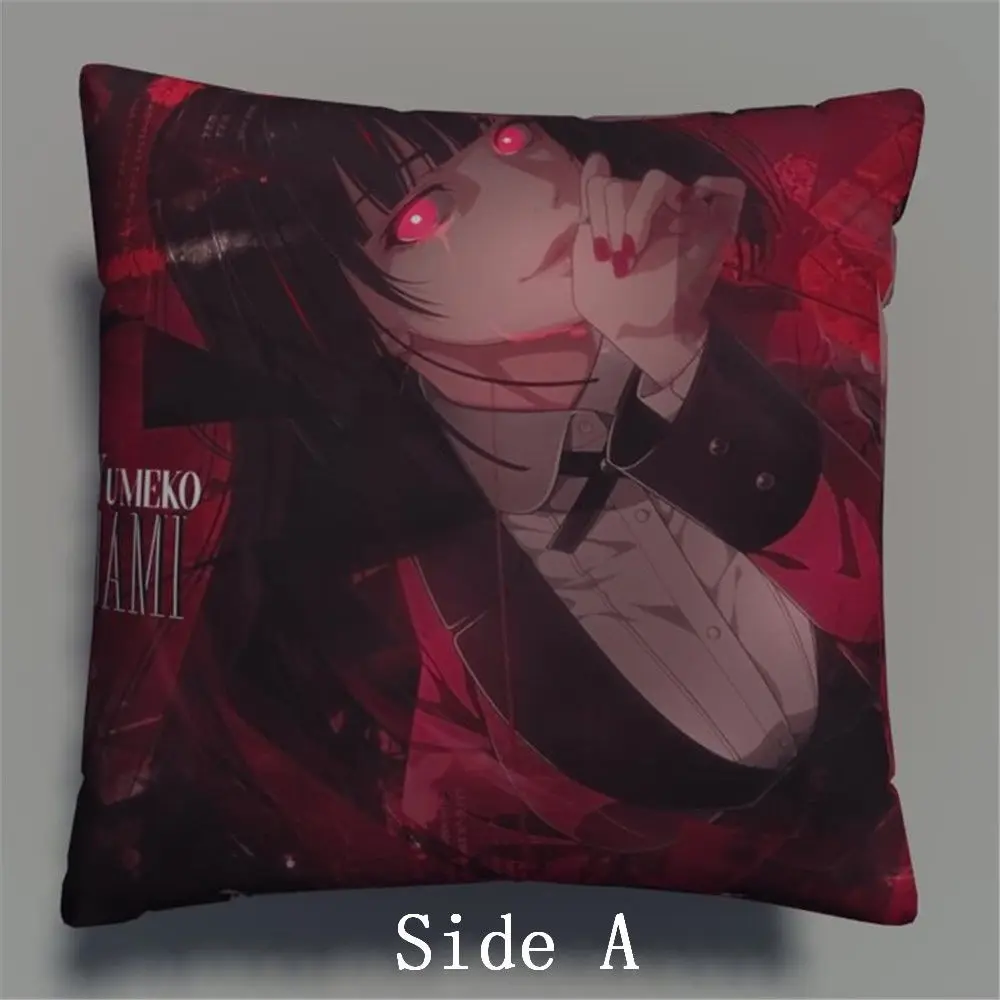 Suef Аниме Манга Jabami Yumeko Kakegurui аниме двухсторонний чехол для диванная подушка 353 |