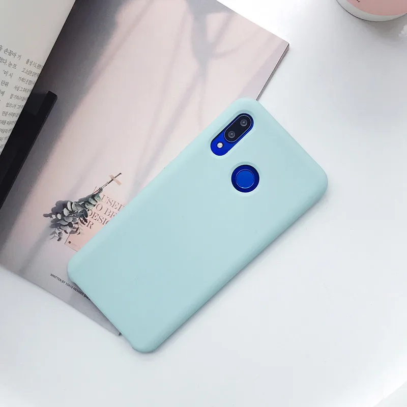BS Green Для huawei mate 20 Lite роскошный жидкий силиконовый чехол для телефона для huawei Nova 3 Honor Note 10 мягкая кожа сенсорная Противоударная задняя крышка - Цвет: BS Green