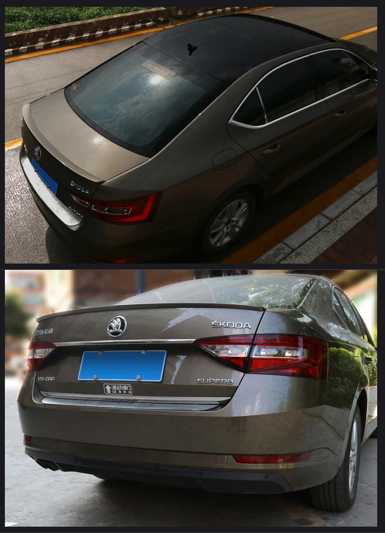 Автозапчасти из АБС пластика неокрашенный грунтовочный цвет задний багажник