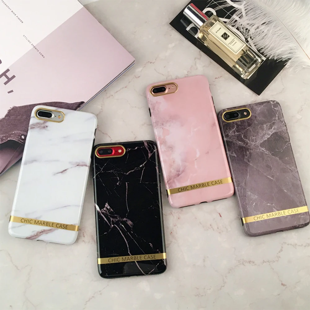 2018 мрамор чехол для iPhone 7 8 плюс X 6 s Чехол Силиконовый ТПУ матовый Роскошный Fundas