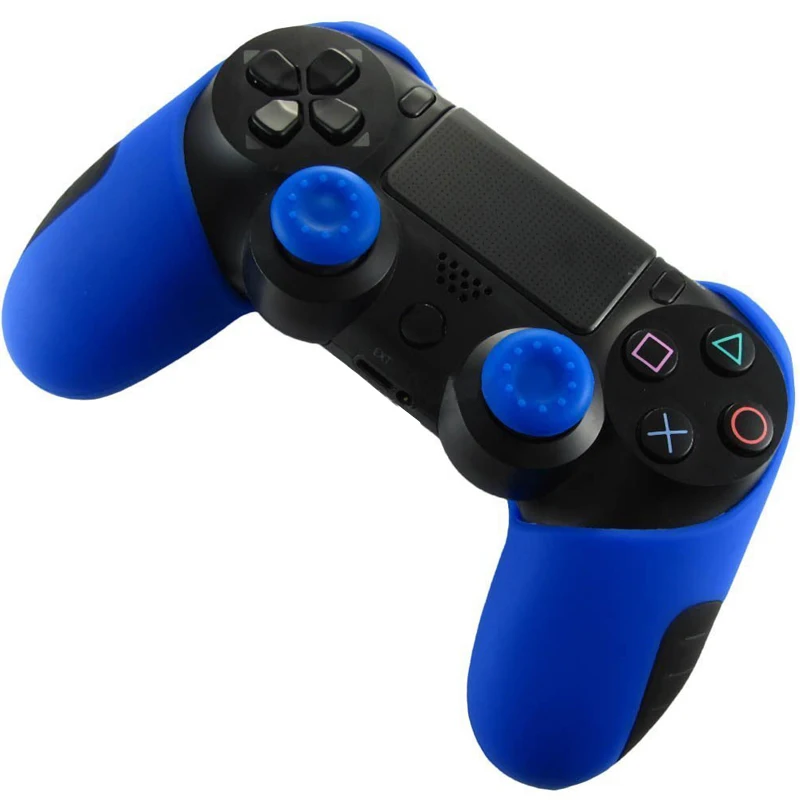 Цветной Мягкий защитный чехол для геймпада Playstation Dualshock 4 PS4 PRO Тонкий силиконовый