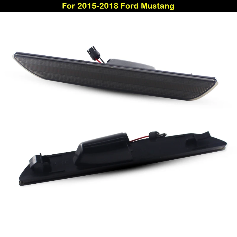 IJDM красные светодиодсветодиодный задние боковые фонари с дымчатыми линзами для