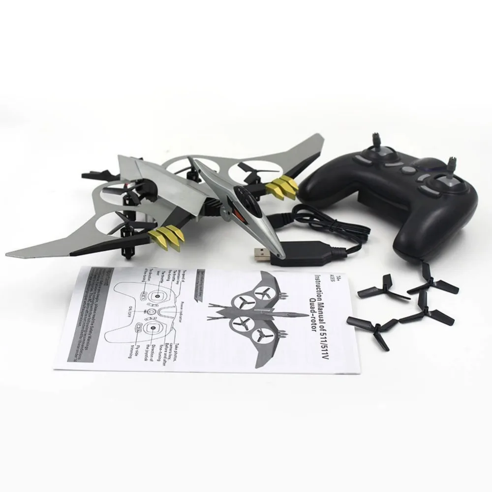 Радиоуправляемый Дрон JXD 511 6 Ось гироскопа Дистанционное управление Quadcopter