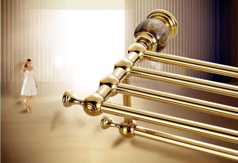 Набор латунных и нефритовых аксессуаров для ванной комнаты держатель бумаги