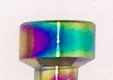 Rainbow colors 2 шт/m5x30мм/m5x40мм болт заднего сиденья Thomson болт сиденья из титанового сплава материал GR5 - Цвет: Rainbow colors