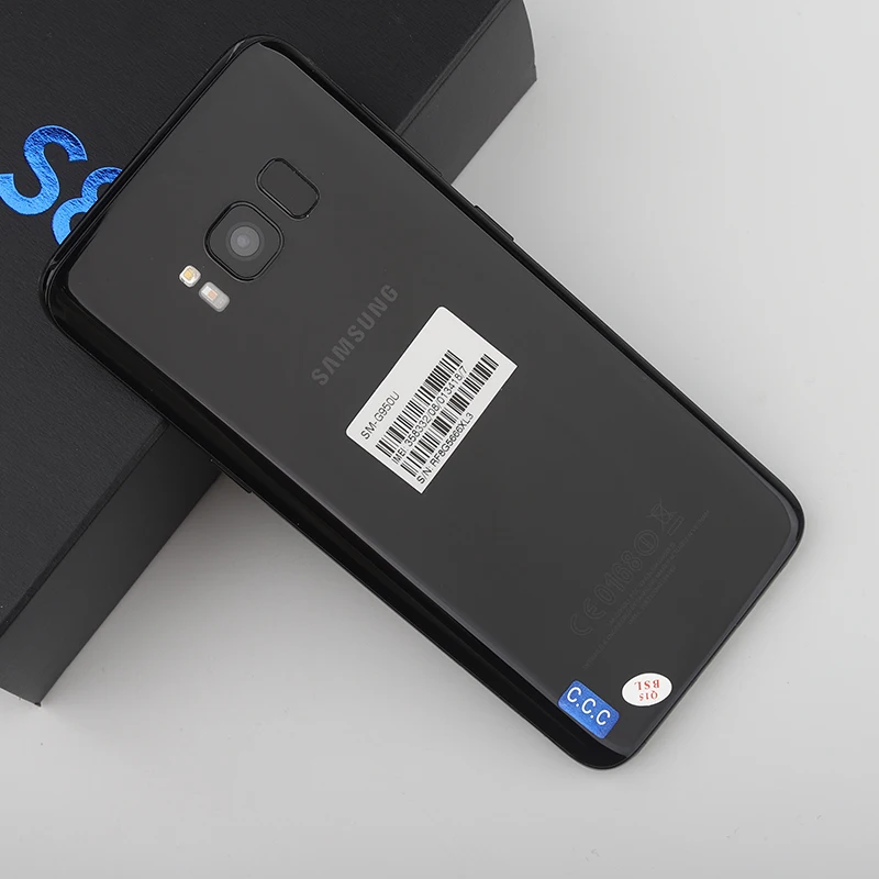 Разблокированный Мобильный телефон Samsung GALAXY S8 G950U G950F 4G LTE G950 5 8 &quot4 Гб 64 12.0MP Android 7 0