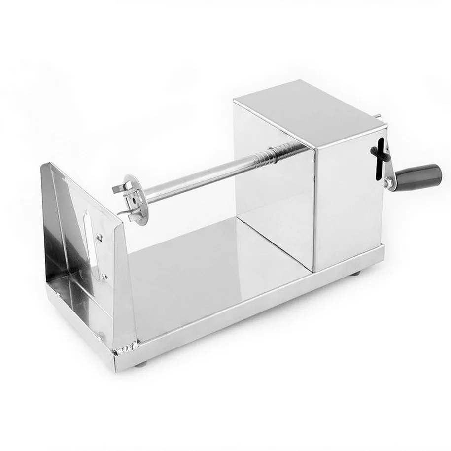 1PCS Cooking Tools Stainless Steel Spiral Cutter Potato Slicer Manual Twisted Cuttting Batata Machine For Home Restaurant | Дом и сад