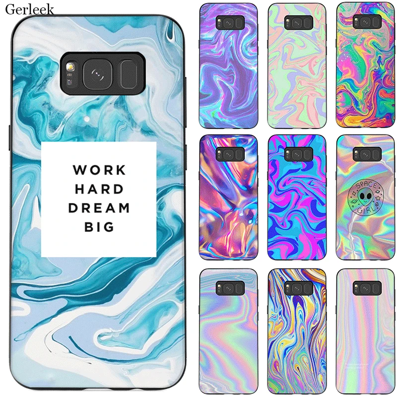 Силиконовый Мобильный чехол для телефона samsung S6 S7 край S8 S9 S10 Plus Note 8 9 M10 M20 M30 M40