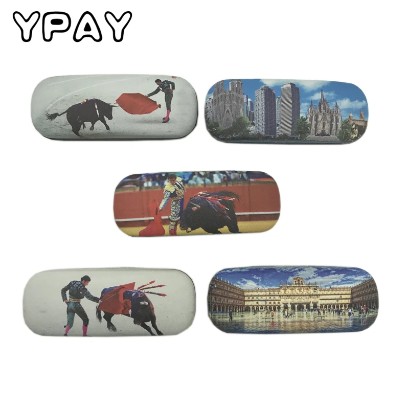 YPAY новый испанский серии струйный узор пластина коробка солнцезащитные очки для