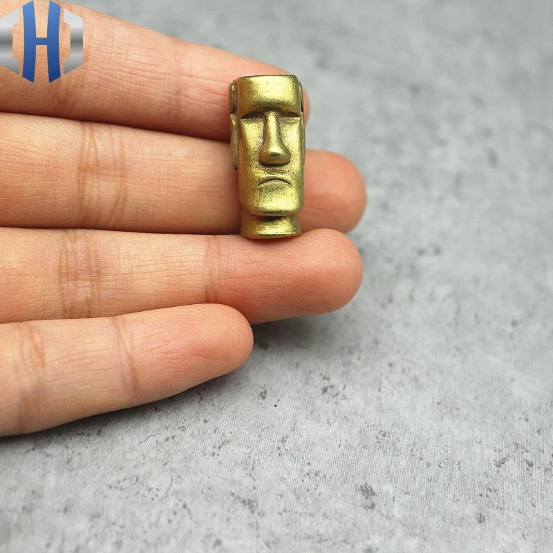 Латунный нож медный брелок подвеска пасхальный остров камень Ловца зонтик