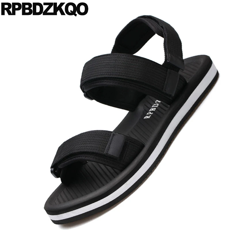 Родной кроссовки повседневные Черные Дышащие красный пляжные туфли с открытым