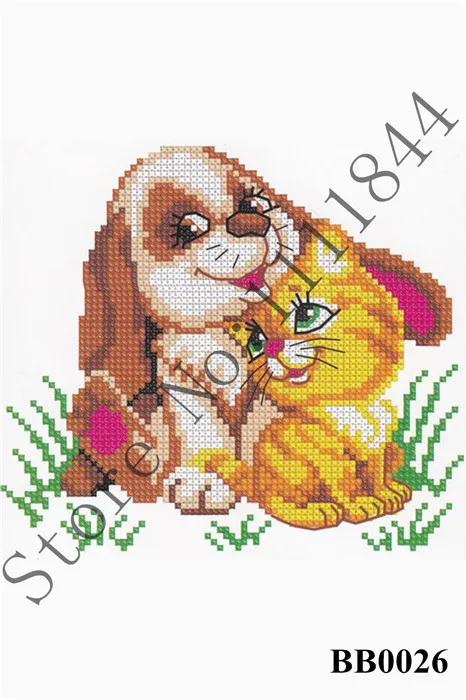 Золотые панно рукоделие вышивка Сделай Сам картина с животными крестиком наборы