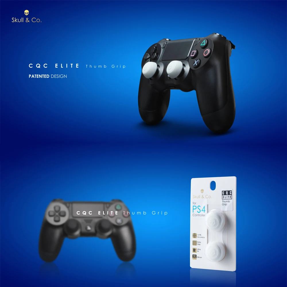 Skull& Co. Thumb Grip джойстик Крышка CQC Elite Thumbstick Крышка для PS4 контроллера