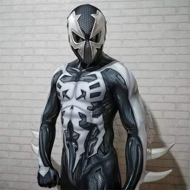 2099 Мигель О 'Хара Человек-паук косплей супер герой костюмы полный тело зентай