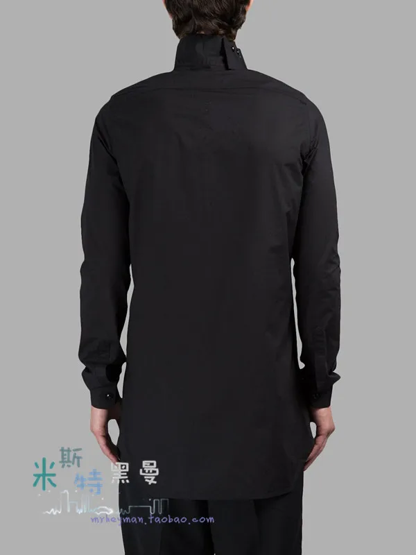 XS-5XL 2017 мужская одежда мода Gd певец костюмы стилист Асимметричная со стоячим