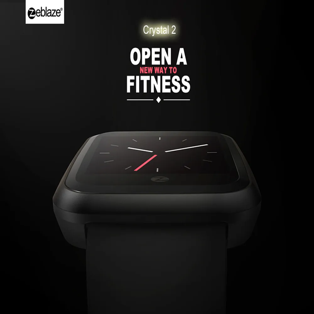 Новинка Zeblaze Crystal 2 Smartwatch IP67 водонепроницаемые носимые устройства монитор
