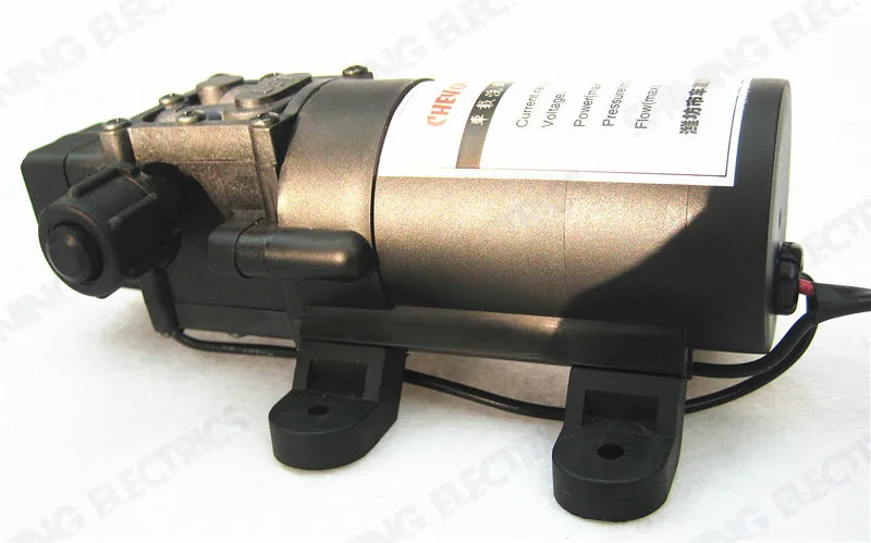12 В DC 5A 120Psi 0.85Mpa 5L/мин мембранный Водяной насос высокого давления для автомобиля лодки караван микро электрический самовсасывающий насос