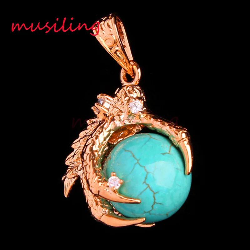 1 шт. мужское ожерелье с подвеской в виде когтя дракона 16 мм|dragon claw pendant|claw pendantgem stone