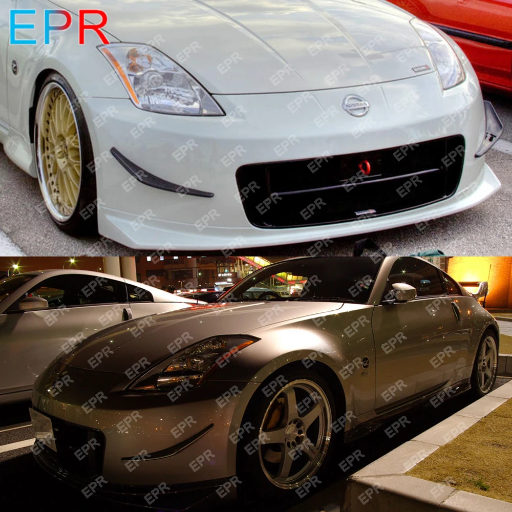 Комплект переднего бампера для Nissan 350Z Nism Version 2 карбоновое волокно комплект