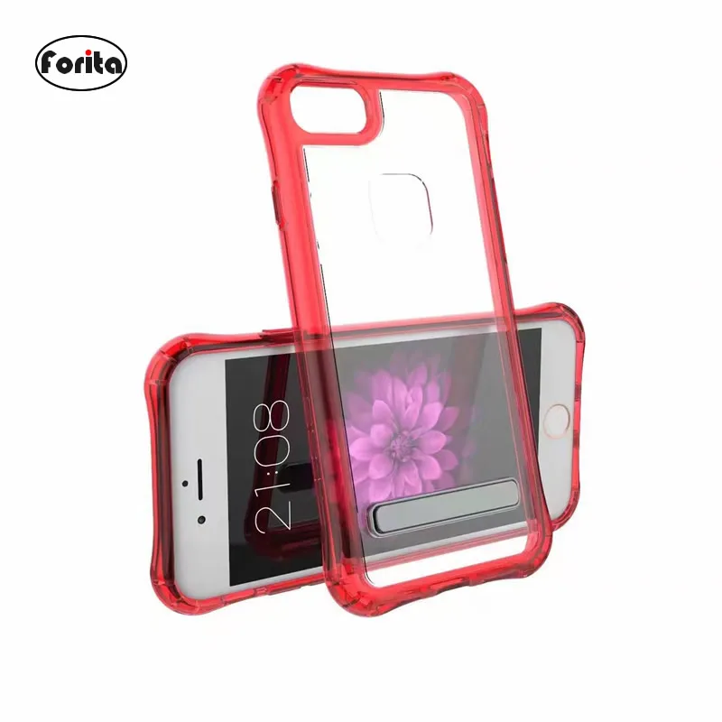 Forita HBR Transparent Armor Shield Shockproof Case For iphone 6 6S 7 7P PLUS 6P Clear Hard Plastic Frosted Soft Silicon case |