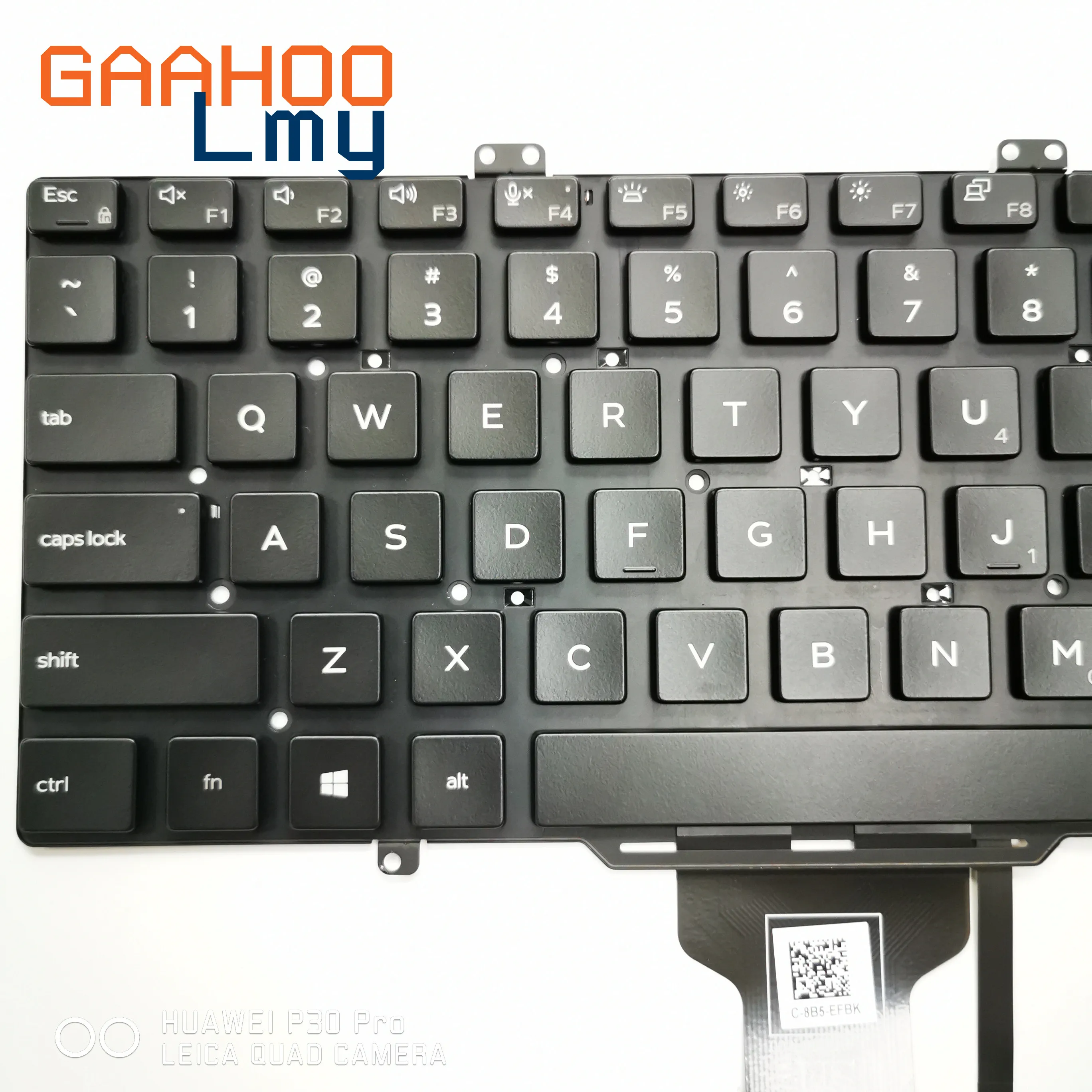 Абсолютно новая Оригинальная клавиатура с подсветкой для ноутбука DELL LATITUDE 3400 5400