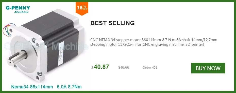 NEMA23 шаговый двигатель с ЧПУ 57x112 мм Nema23 3N. m 3A/4.2A D = 8 мм 428Oz-in для 3D принтера ЧПУ лазерная резка гравировка фрезерный станок