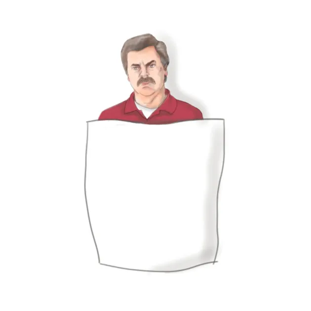 Мужская футболка Ron Swanson внутри кармана для парка и отдыха|ron swanson|men t shirtt shirt |