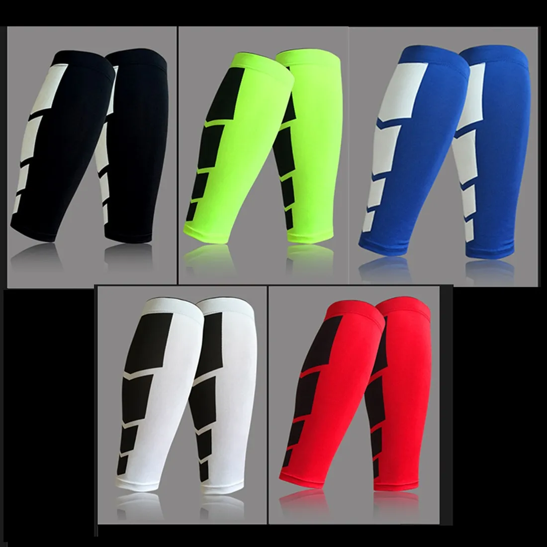 Женские и мужские гетры 1 шт. с поддержкой голени базовый слой компрессионные для