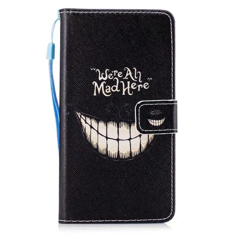 tooth mad Кожаный чехол для телефона для samsung Galaxy J1 J3 J5 J7 A3 A5 A8 Core Prime Grand G531 S6 S7 край S9 S8 плюс Funda - Цвет: tooth mad