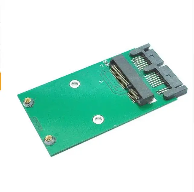 USB 2 0 для Mini PCI-E mSATA SSD до 1 8 &quotMicro SATA 7 + 9 16pin адаптер Добавить на Карты PCBA жесткого