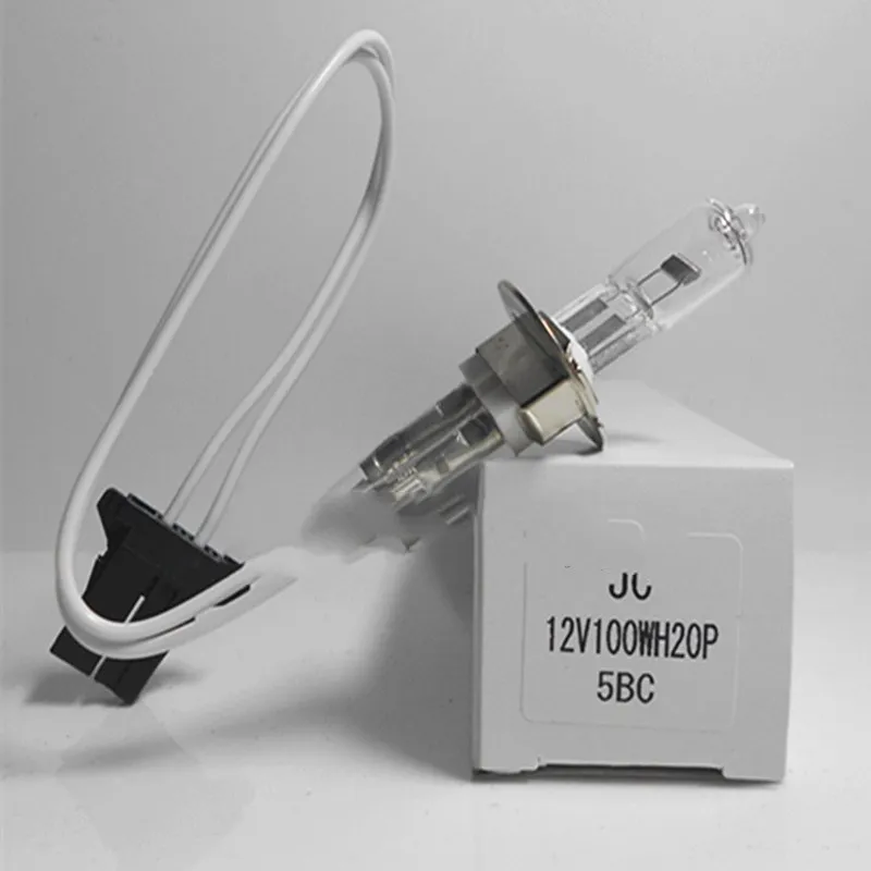 Для KLS JC 12V100WH20P галогенная лампа 12 В 100 Вт Olympus Beckman Coulter AU5800 AU5821 анализатор JC12V100WH20P
