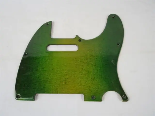 

1 шт. ручная работа] твердая древесина Кленовая древесина Telecaster гитара Tele Pickguard #792