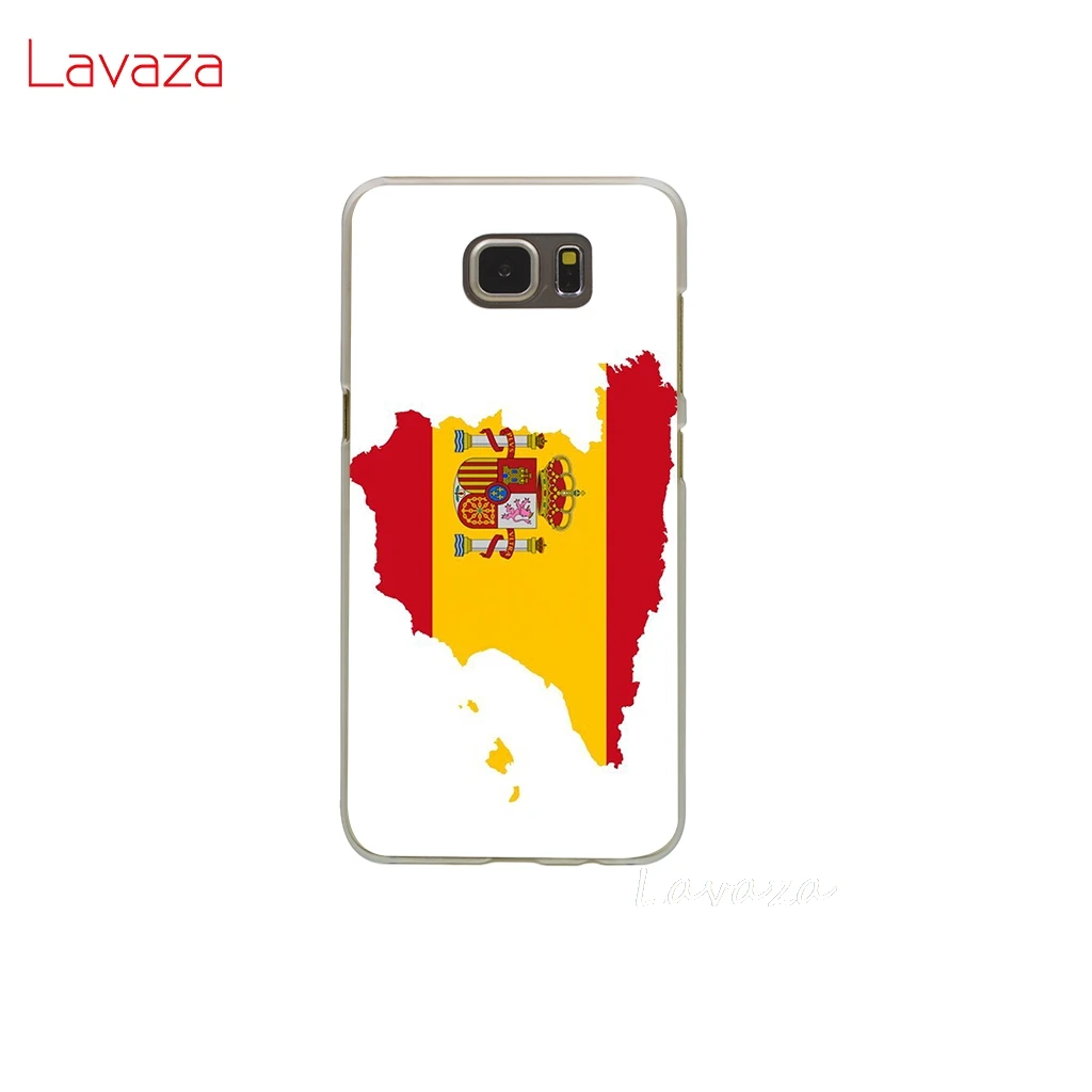 Твердый чехол для телефона Lavaza с испанским флагом Samsung Galaxy S8 S9 S10 Plus S10e чехлы S6 S7