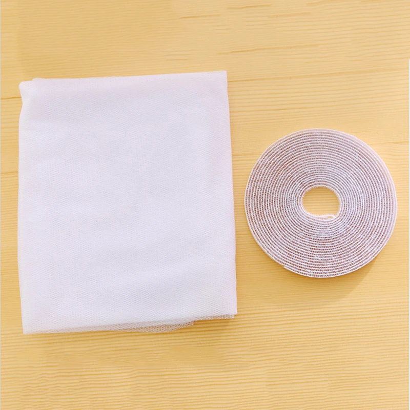 Window Net 150x130cm Self-adhesive Door Screen Curtain Protect Mesh Anti-Mosquito Invisible Simple for Kitchen | Дом и сад