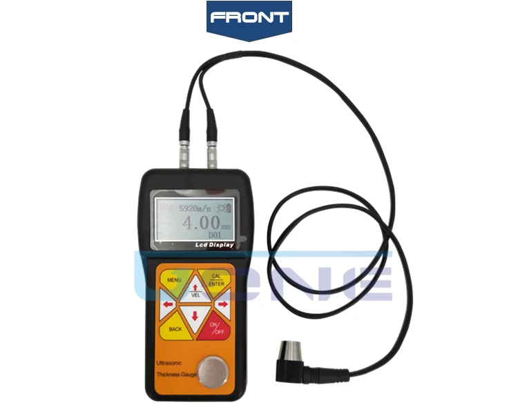 JT310 ultrasonic thickness gauge portable digital metal alloy glass thickness gauge tester