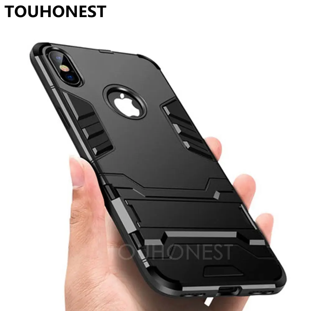 Чехол для iphone 11 Pro Max XS XR X 8 plus противоударный резиновый армированный Жесткий 7 6S 6 5S