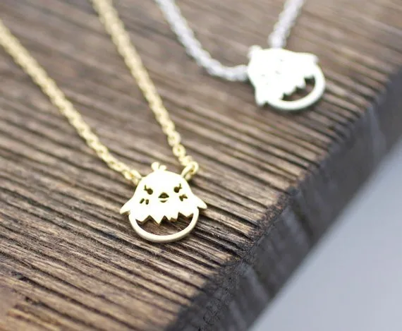 Женское Ожерелье с кулоном Poikasen изящное золотое ожерелье 1096|chicken necklace|gold choker