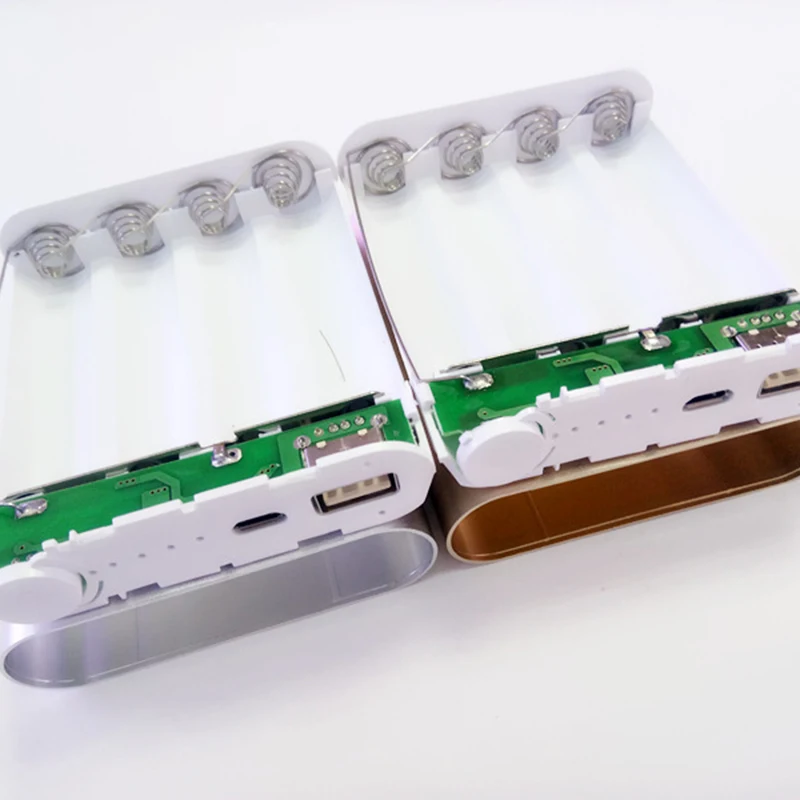 5V 1A USB 4X18650 Мощность банк чехол Комплект Батарея Зарядное устройство коробка для смартфонов