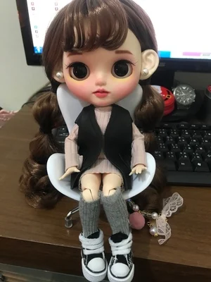 1/6 Модная Одежда для куклы BJD, 30 см, цветной длинный свитер Blyth, одежда, подходит для куклы pullip blyth azone kurhn, аксессуары для Барби