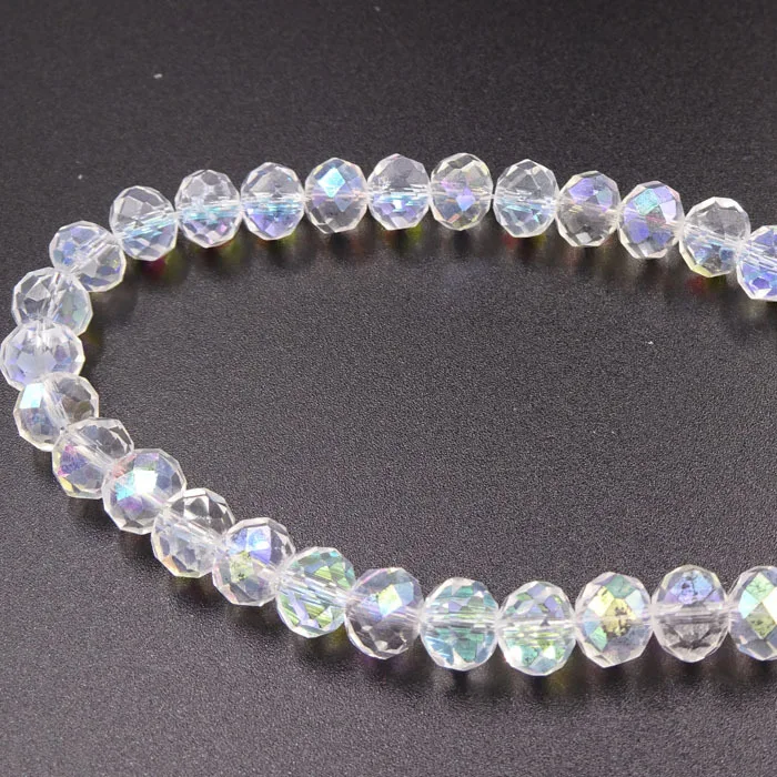 8*6 мм Цветной Кварцевый цвет AB Блестящие Детали материалы для изготовления