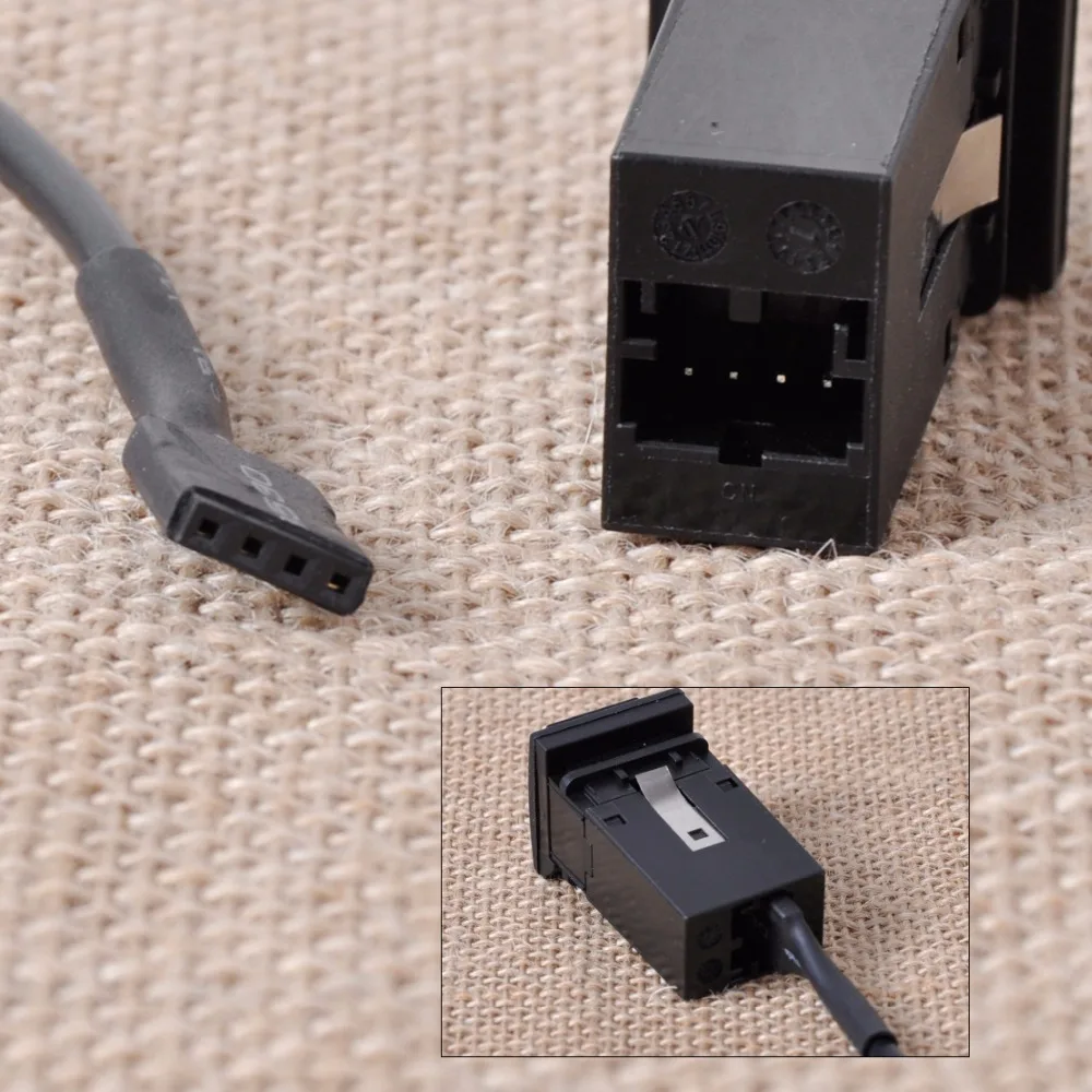 DWCX Новый USB AUX переключатель комплект кабеля 5KD035726 A 5KD035724 для Volkswagen VW Golf Jetta MK5 RCD510