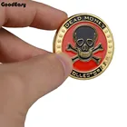 Горячая покер карты гвардии протектор металлический жетон монета с Пластик крышка Texas Poker Chip набора Дилер Кнопка в виде черепа для сбора
