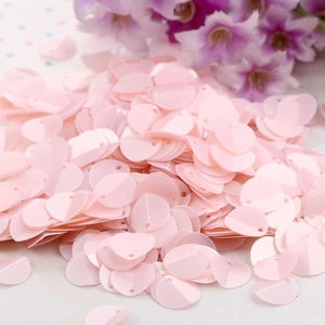 250 шт. (10 г) 10 мм сложенные блестки овальные свободные блестки рогожка Dia пайетки для шитья для женщин головной убор аксессуары для одежды