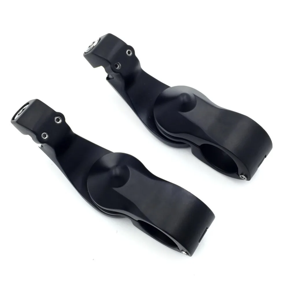 Черный 2 5 &quotкороткая угловая Регулируемая шоссе ног Peg Набор для 1 25&quot Защита