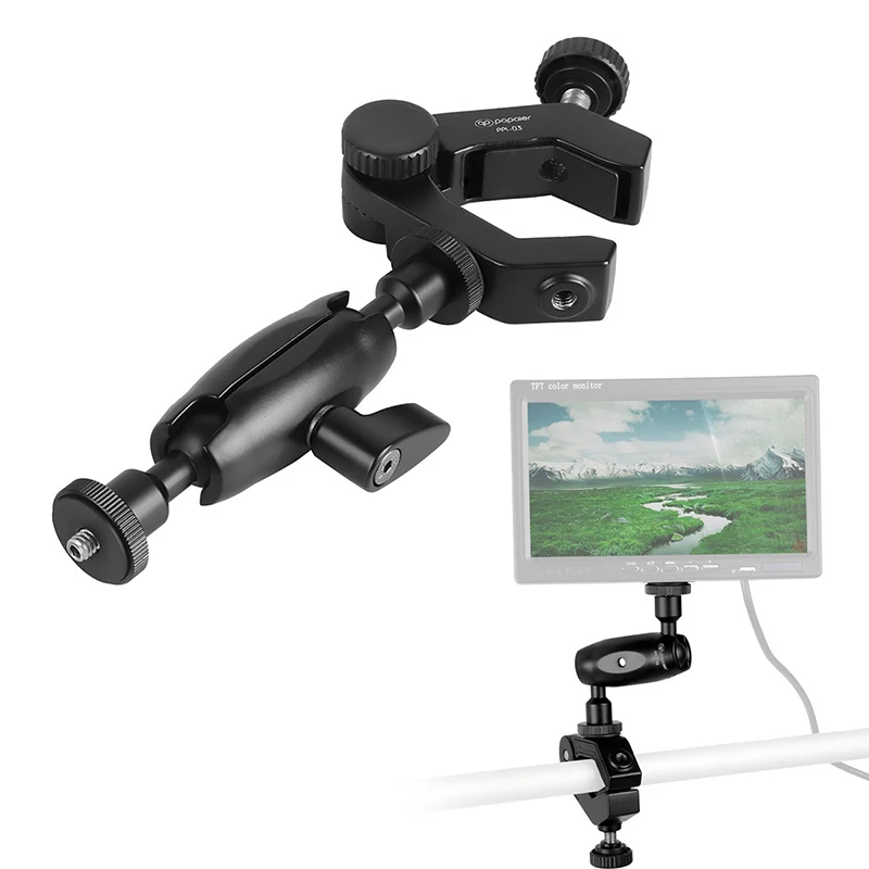 Ulanzi Гибкая Магия Arm Ballhead ARM Супер зажим Крепление для DJI Ронин MX Zhiyun кран Gimbal ЖК