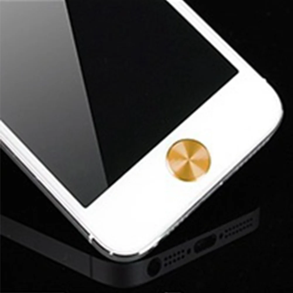 Magnalium alloy Round Home Button DIY Sticker for 4/4S/5 Mutli Color | Мобильные телефоны и аксессуары